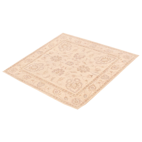 Isabelline OneofaKind 5'2" New Age Square Wool Area Rug in Wayfair